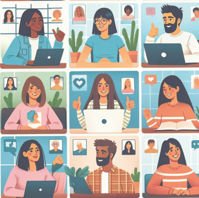 Podpora pomáhajícím — ilustrace k tématu